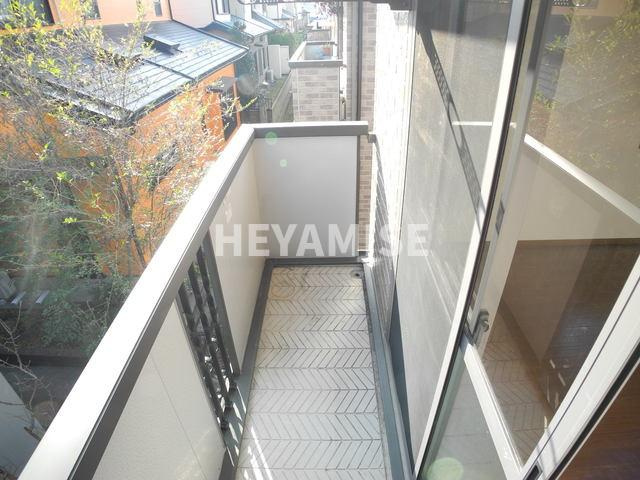 ハイリッツ久山台Ａのバルコニー|※室内画像は別号室のもの(反転タイプ)