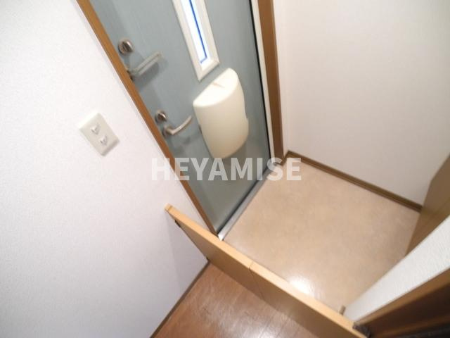 ハイリッツ久山台Ａの玄関|※室内画像は別号室のもの(反転タイプ)