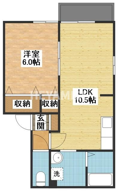 ハイリッツ久山台Ａの間取り
