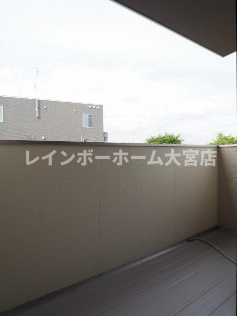 スターガーデン　ノースのバルコニー