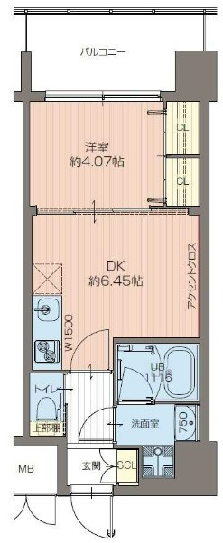 プレジオ布施EUROの間取り