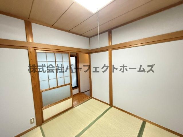 川勝町戸建　賃貸の和室|和室があれば客間としても活用できます