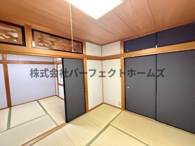 川勝町戸建　賃貸の和室|和室があれば客間としても活用できます