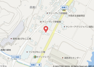 【地図】 | 苗鹿①丁目2-23貸土地