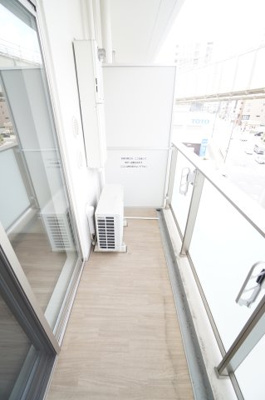 【バルコニー】 | プライムメゾン千葉新町 | ※同物件・同タイプの写真です。