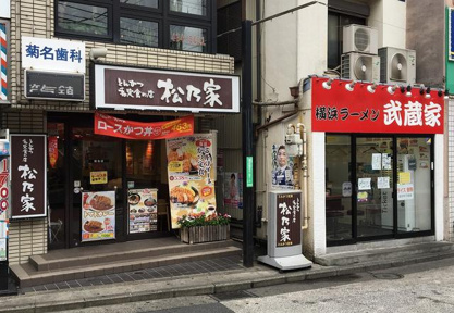 松乃家菊名店まで207m