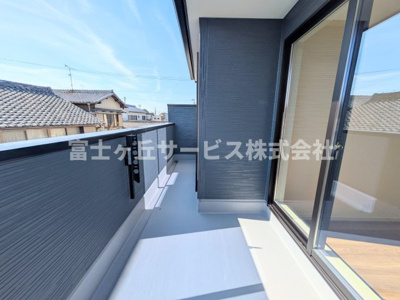 【バルコニー】 | 豊橋市前芝町 58期 新築一戸建て 3号棟 | バルコニーです