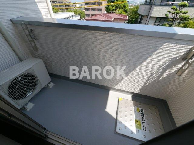 リテラ香椎参道のバルコニー