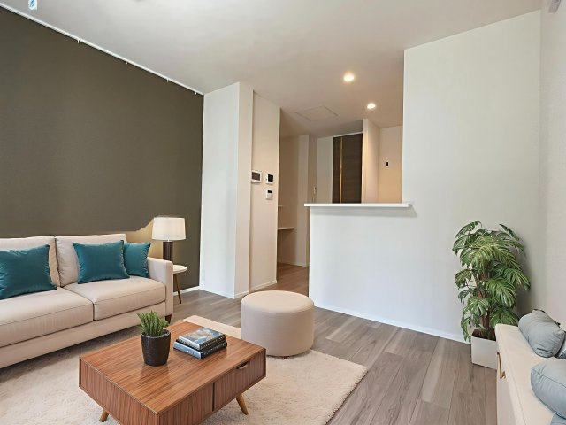 ＰＡＬＭＳＰＲＩＮＧＳ新小岩　パームスプリングスの居間・リビング|★リビングダイニング★