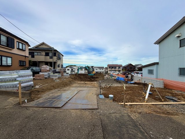 八王子市石川町の新築一戸建の駐車場
