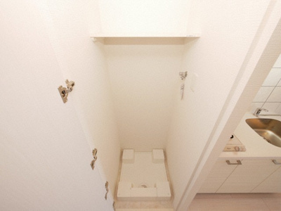 【設備】 | エスリード天王寺ブランシェ | 洗濯機置き場です