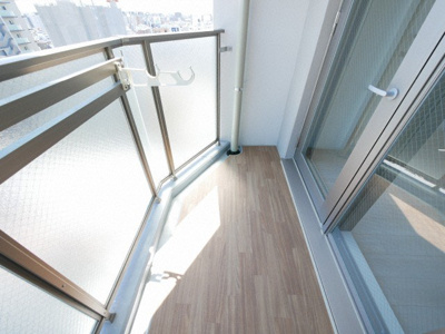 【バルコニー】 | エスリード天王寺ブランシェ | 広々としたバルコニーです