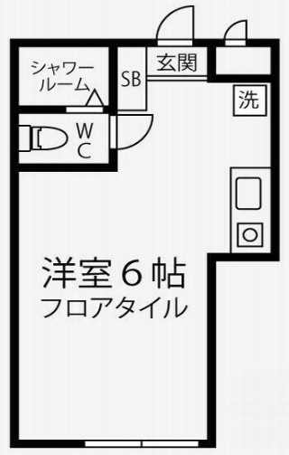 T・Yハイツの間取り