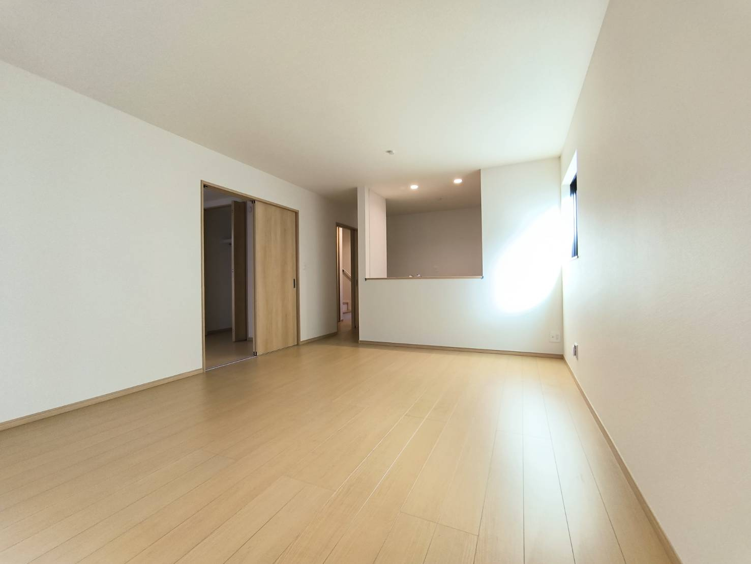 三郷市　戸ケ崎3丁目　新築戸建　全1棟の居間・リビング|施工例です