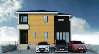 【外観】 | 海老名市杉久保南4丁目  1号棟 2期 | 2025年12月完成予定　イメージパース（完成時に現況と異なる場合は現況優先となります）