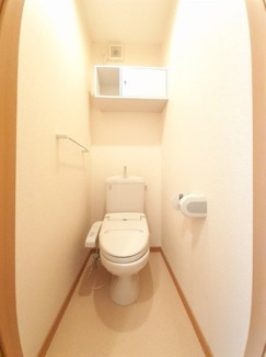 【トイレ】 | アルドーレ　弐番館　1KHT | 落ち着いたトイレです