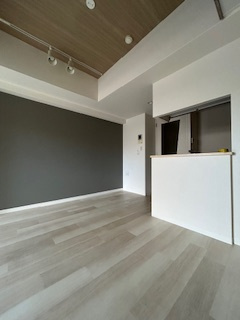 SERENiTE江坂四番館の居間・リビング|おしゃれなリビングです