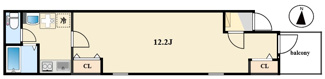 【間取り】 | リーヴェルポート四つ木Brise
