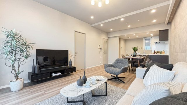 アーバンドック　パークシティ豊洲　タワーAの居間・リビング|ゆったりとしたリビングです