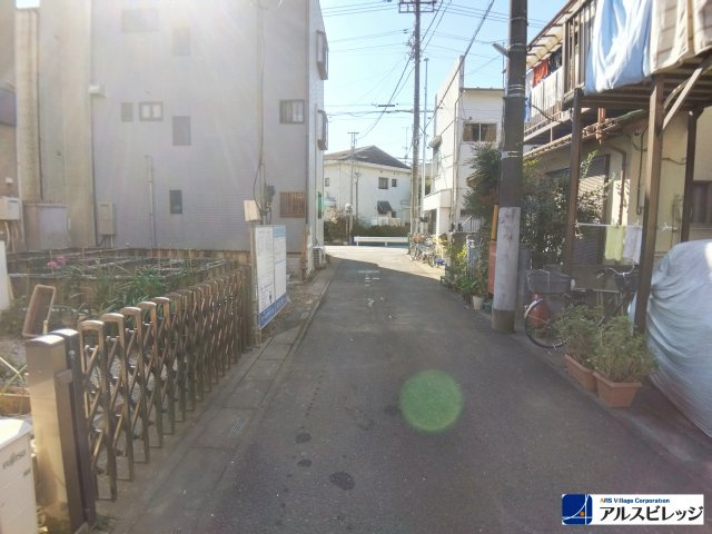 新築／富士見水谷東V（独立戸建1棟）の前面道路含む現地写真