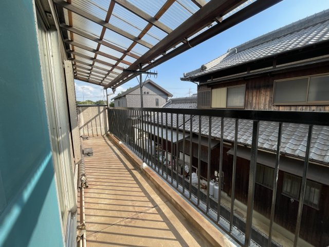 加古川市別府町新野辺町戸建のバルコニー