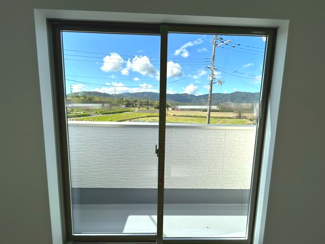 京都市西京区大原野上里鳥見町2期の展望|バルコニーに出ることが可能です。