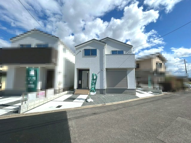 京都市西京区大原野上里鳥見町2期の外観|令和7年7月完成の新築戸建て！
ZEH水準省エネ住宅です。