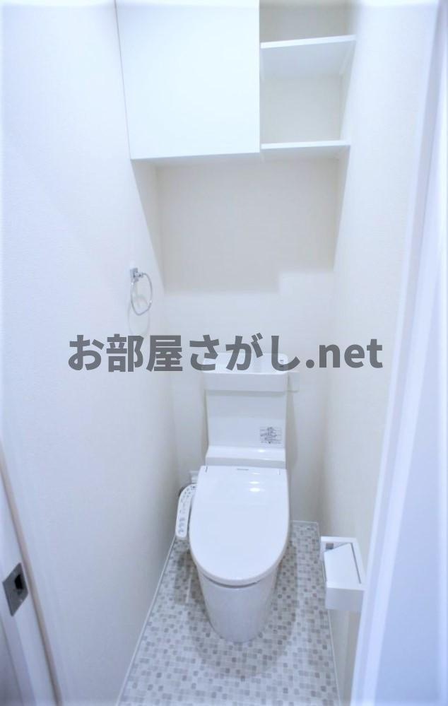 【8万円台で住める築浅駅近物件】La　Primavera　ラ・プリマヴェーラのトイレ|シンプルで使いやすいトイレです