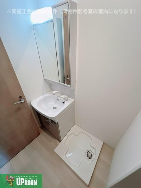 城とさくらのエスプレッソの洗面所