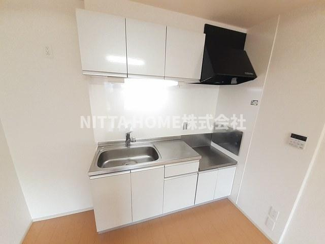 アリエッタ　コリーナのキッチン|ガスコンロ設置可能です(^^♪