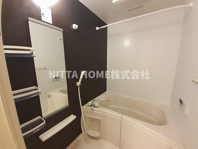 アリエッタ　コリーナの浴室|追い炊き機能・浴室乾燥機も設置済み◎