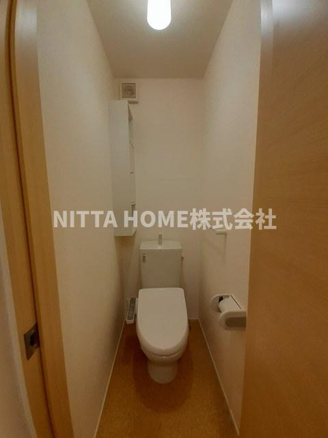 アリエッタ　コリーナのトイレ|もちろん、ウォシュレット付き