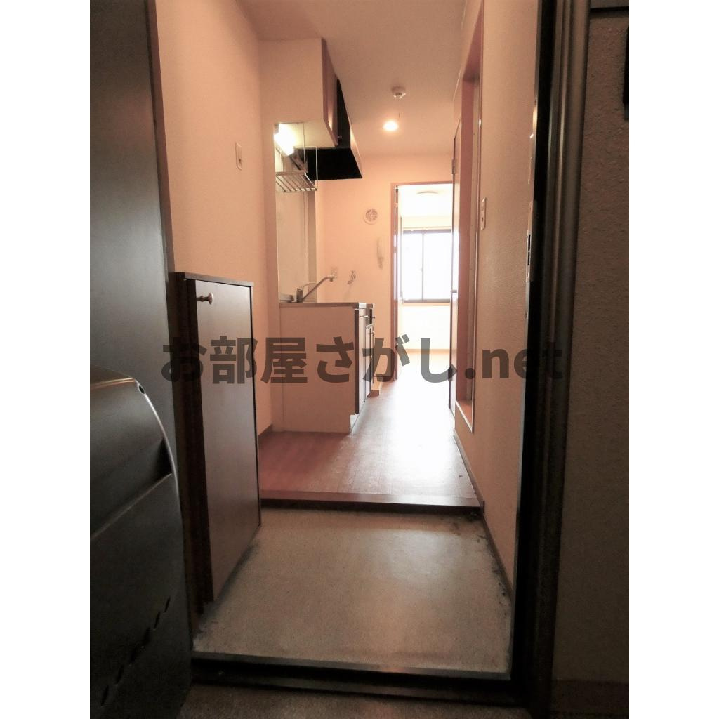 【通学にも便利な7万円台駅近物件】Ｋハウスの玄関|毎日通る玄関はこちらです