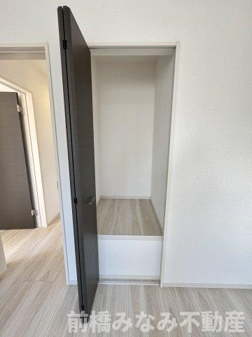 北群馬郡吉岡町大久保9期　３号棟(全３棟)　アーバンスタイル　新築建売分譲の収納|ちょっとした収納スペースも充実しています