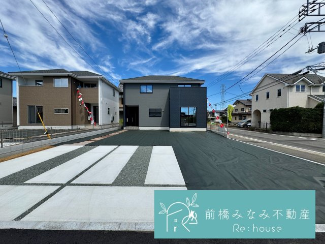 北群馬郡吉岡町大久保9期　３号棟(全３棟)　アーバンスタイル　新築建売分譲の外観|おしゃれな外観です