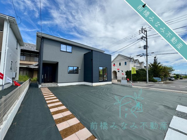 北群馬郡吉岡町大久保9期　３号棟(全３棟)　アーバンスタイル　新築建売分譲の外観|外観は落ち着いています