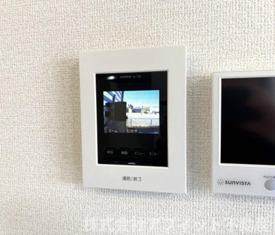 【セキュリティ】 | サニーコート木之庄 | TV付インターホン