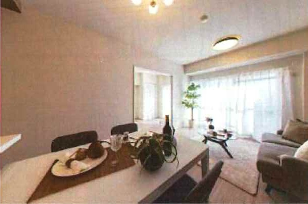 【居間・リビング】 | キングマンション都島Ⅰ