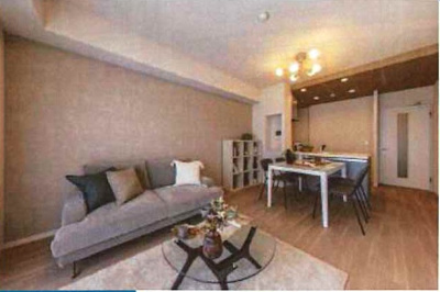 【居間・リビング】 | キングマンション都島Ⅰ