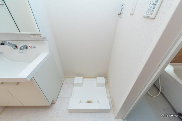 リベルテ・M　Ⅱの洗面所|室内洗濯機置き場