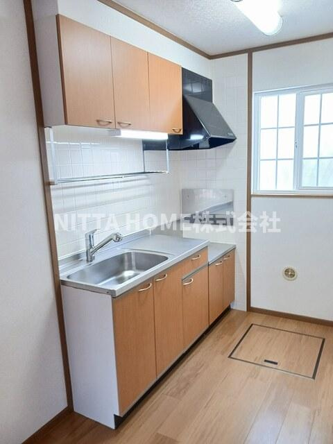 ウッズⅣのキッチン|お料理が楽しくなるキッチンですよね★