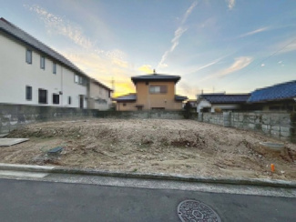 【外観】 | 福田　新築分譲住宅　全２区画（内１区画は売土地） | 業務スーパーまで徒歩１５分！毎日のお買い物に便利ですね♪