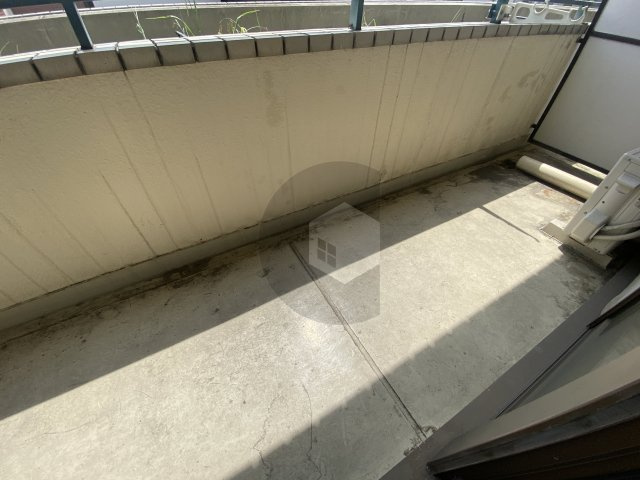 福徳ハイツのバルコニー