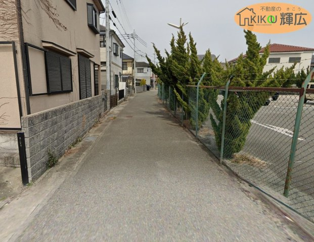 【前面道路含む現地写真】 | 明石市魚住町西岡　土地