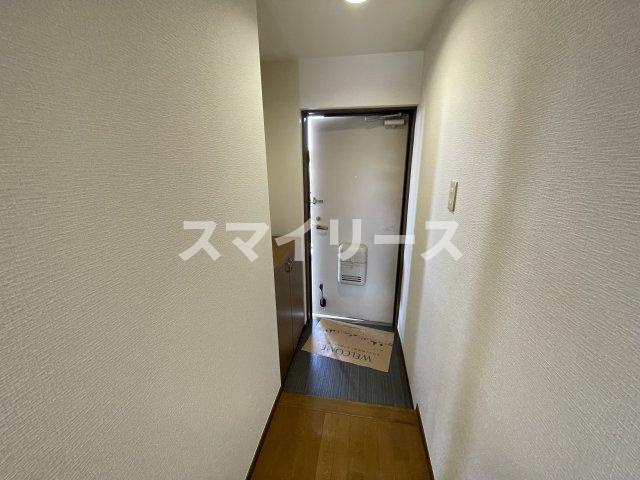 ファミール新柏の玄関