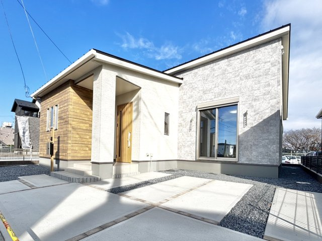 【新築戸建】本庄市小島6丁目の外観|■外観｜今から見たい！大歓迎です♪お気軽にお問い合わせください♪オウチ探しは木ノ葉プランニング♪