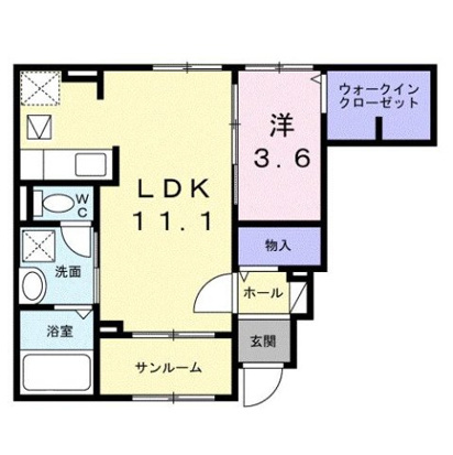 ファミリエの間取り