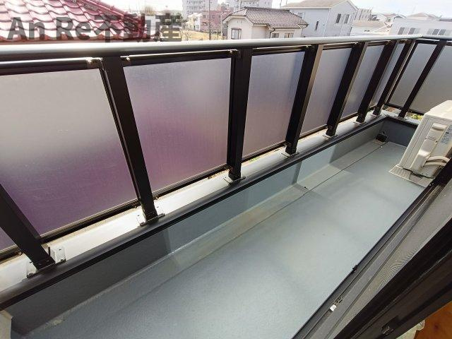 ベックアパートメント東川口のバルコニー