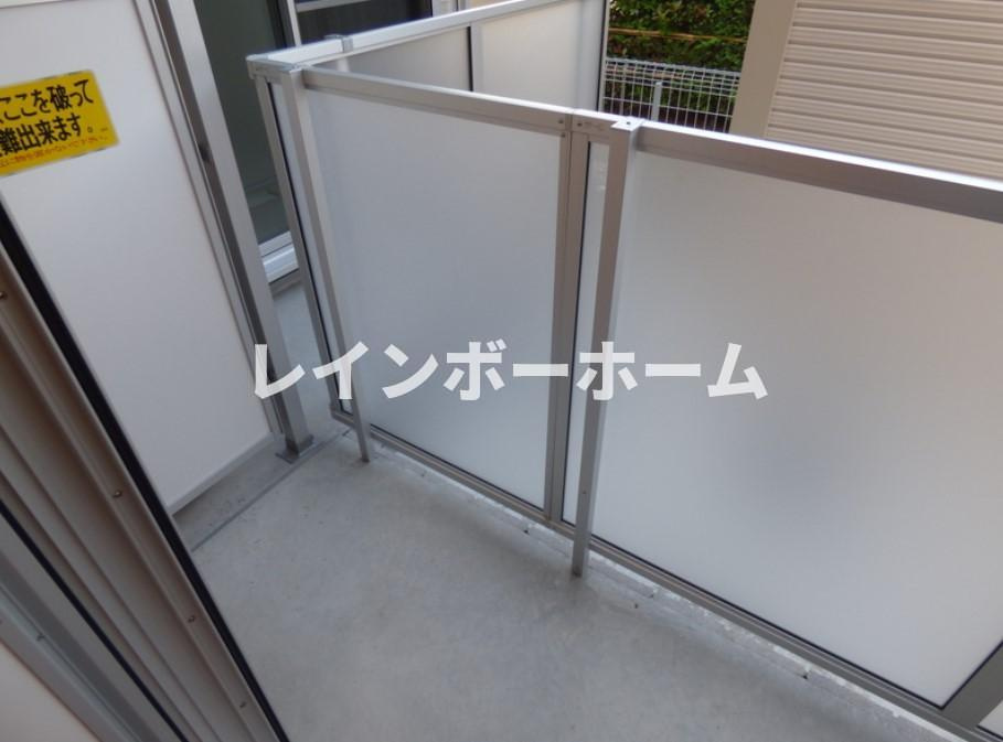 AJ柏EastⅢのバルコニー|開放的で明るい空間を演出してくれるバルコニーです