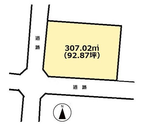 【土地図】 | 八幡西区河桃町土地